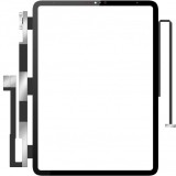 Touchscreen Forward Guard OCA pentru Apple iPad Pro 12.9 (2018), Negru