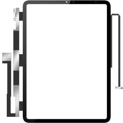 Touchscreen Forward Guard OCA pentru Apple iPad Pro 12.9 (2018), Negru foto