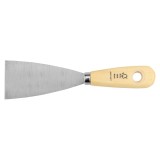 Spaclu pentru glet Topex 50 mm, cu maner din lemn pentru finisare precisa