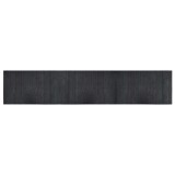 Cumpara ieftin Covor dreptunghiular, gri, 60x300 cm, bambus