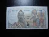 AFRICA OCCIDENTALA FRANCEZA 5 FRANCI 1949 UNC