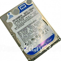44. Hard Disk Laptop WD Scorpio Blue WD1600BEVT 160GB, 5400rpm, 8 MB, SATA 2