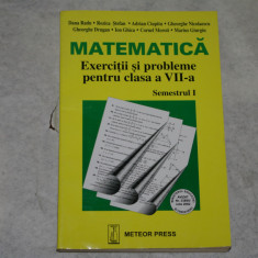 Matematica Exercitii si probleme pentru clasa a VII - a - Dana Radu sa