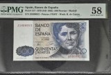 500 Pesetas Spania - PMG 58