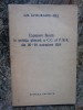 Expunere făcută la şedinţa plenară a C. C. al P. M. R. 26 - 28 noiembrie 1958