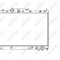 NRF 53420 Radiator, racire motor