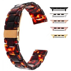 Curea polimer compatibila cu Apple Watch 9|8|7|6|5|4|3|2|1 Series, 49mm|45mm|44mm|42mm, Dark Fire