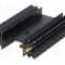 Radiator extrudat, aluminiu, 50.8mm x neagra, FISCHER ELEKTRONIK - SK 104 50,8 STC