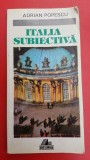 Italia subiectiva- Adrian Popescu