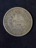 Franța 1849 A &ndash; 5 franci &ndash; monedă de argint #6, Europa