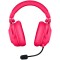 LOGITECH G PRO X2 LIGHTSPEED Wireless Gaming Headset - Blue Mic - MAGENTA &quot;981-001275&quot; (timbru verde 0.8 lei)