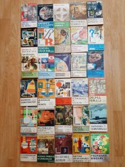 80 vol. Colectia CRISTAL Albatros (Gheorghe Paun Tudor Opris Stiinta distractiva Ucenicul Dan Seracu Cartea chimistului amator Preparati singur etc.)