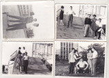 Bnk foto - Bucuresti - lot 4 fotografii anii `70, Alb-Negru, Romania de la 1950, Cladiri