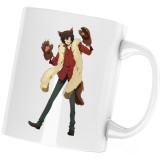 Cana alba personalizata &quot;Bungo Stray Dogs Osamu Dazai Port Mafia&quot;, INOVATIX&reg;. 330ml
