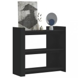 Cumpara ieftin Măsuță consolă, negru, 100x35x90 cm, lemn prelucrat