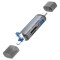 Cititor de carduri multifunctional 6in1, viteza de transfer ridicata 3.0 - Gri