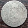 (A717) MONEDA DIN ARGINT UNGARIA - 1 FORINT 1892 KB, FRANZ JOSEPH, MAI RARA, Europa