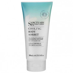 Sorbet racoritor si calmant pentru corp cu Aloe Vera si Apa de Castravete, SANCTUARY SPA Cooling Body Sorbet, 200 ml foto