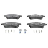 Set placute frana fata ATE, Citroen Xsara 1997-2010 Peugeot 206 CC, Peugeot 206, 1998-2012, Peugeot 306, 1993-2003, Fata; puntea fata; Tip frina : fr