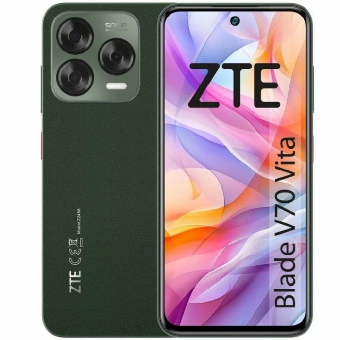 Smartphone ZTE Blade V70 Vita Octa Core 8 GB RAM 256 GB Verde 6,7&quot;