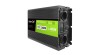 Invertor auto Green Cell de la 12V la 230V Convertor de tensiune (amplificator de tensiune) 2000W/4000W Undă sinusoidală pură, cu afișaj LCD