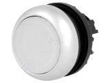 Comutator apăsare 22mm alb IP67