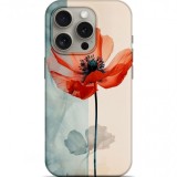 Husa pentru Xiaomi Redmi A2 / A1, OEM, Poppy Flower, Multicolor
