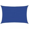 Panza parasolar, albastru dreptunghiular 3,5x5 m HDPE 160 g/m&sup2;