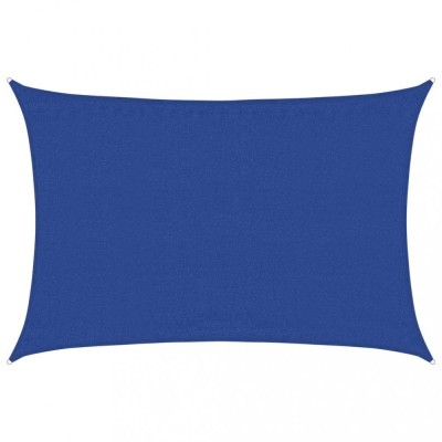 Panza parasolar, albastru dreptunghiular 3,5x5 m HDPE 160 g/m&amp;sup2; foto