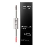 Primer + Mascara Double Lash Active, 1 bucata, Lovren