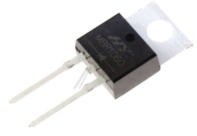 60V-10A DIODA SCHOTTKY SB-D 60V 10A TO220AC MBR1060 TAIWAN SEMICONDUCTOR foto