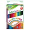 Set 36 creioane colorate 18 cm, hexagonale