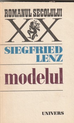 SIEGFRIED LENZ - MODELUL ( RS XX ) foto