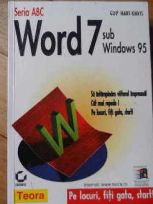 Seria Abc Word 7 Sub Windows 95 - Guy Hart-davis ,521154 foto