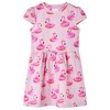 Rochie pentru copii, roz deschis, 128 14670, vidaXL