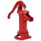 Cismea manuala pentru gradina, Antic Rosu, Adancime max 7.6 m, Fonta/Otel, 255 x 185 x 400 mm