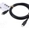 Cablu USB 4.0 USB C 1,5m negru 20Gbps Goobay