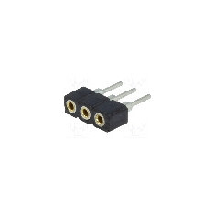 Conector 3 pini, seria {{Serie conector}}, pas pini 2mm, CONNFLY - DS1002-02-1*3BT1F6