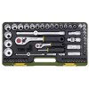 Trusa completa, versiune in Inch, cu chei tubulare de 1/4&quot; si 1/2&quot;, Proxxon 23294, 65 piese