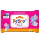 Servetele umede Petino Delicate and Fresh cu Alantoina 120 buc