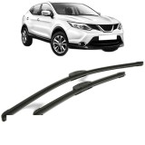 Cumpara ieftin Set stergatoare auto NISSAN QASHQAI II (J11, J11_) din 2013-2020, pentru parbriz auto, 2 bucati, Bosch Aerotwin Retrofit, din cauciuc siliconat rezist