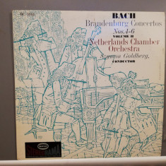 Bach – Brandenburg Concertos no 4-6 (1965/Epic/USA) - VINIL/Rar/ca Nou (NM+)