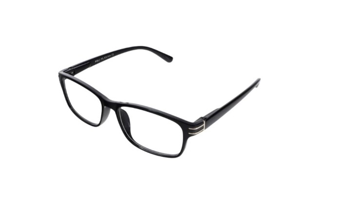 Ochelari de vedere, Unisex, +4, Toc, Snur cadou+Laveta pentru curatare