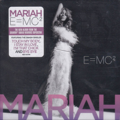 CD Mariah Carey &amp;lrm;&amp;ndash; E=MC&amp;sup2; (NM) foto