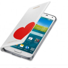 Husa Flip Originala Samsung Galaxy S5 - EF-WG900RREGWW