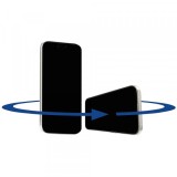 Folie de protectie Ecran Privacy Anank 1X Reinforced 360 pentru Apple iPhone 16, Sticla Securizata, Full Glue, 2.5D