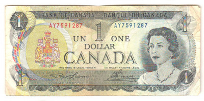 SV * Canada ONE DOLLAR 1973 foto