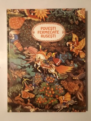 Povești fermecate rusești (ilustrații de N. Kocerghin; 1990) foto