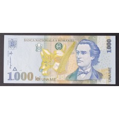 Rom&acirc;nia, 1.000 Lei 1998, UNC.