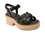Cumpara ieftin Sandale CLARKS negre, COLEDALE STRAP, din piele naturala